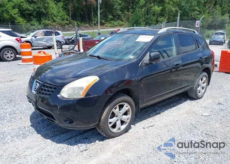 2009 Nissan Rogue S из США, поврежденный, VIN JN8AS58V59W441004